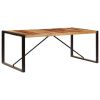 Dining Table 78.7"x39.4"x29.5" Solid Sheesham Wood