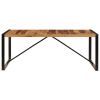 Dining Table 78.7"x39.4"x29.5" Solid Sheesham Wood